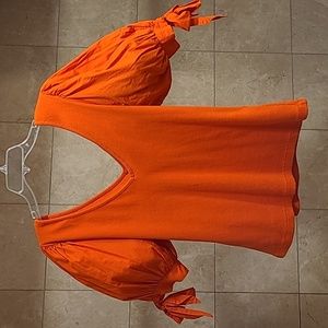 Maeve by Anthropologie Large Puff Sleeve Top